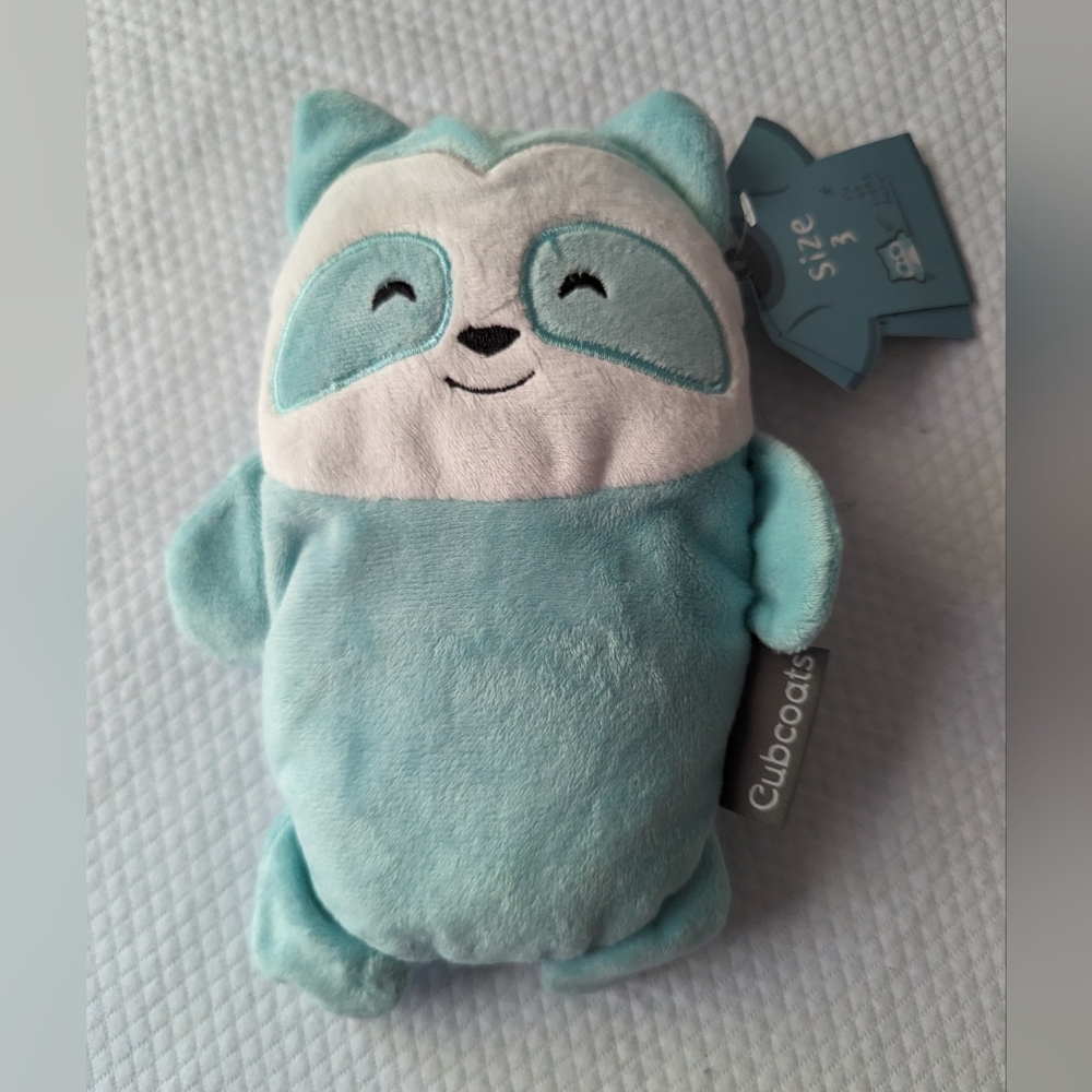 Cubcoats Kid's Toddler  Bear 2-in-1 Stuffed Animal T-Shirt Blue Cubcoat.